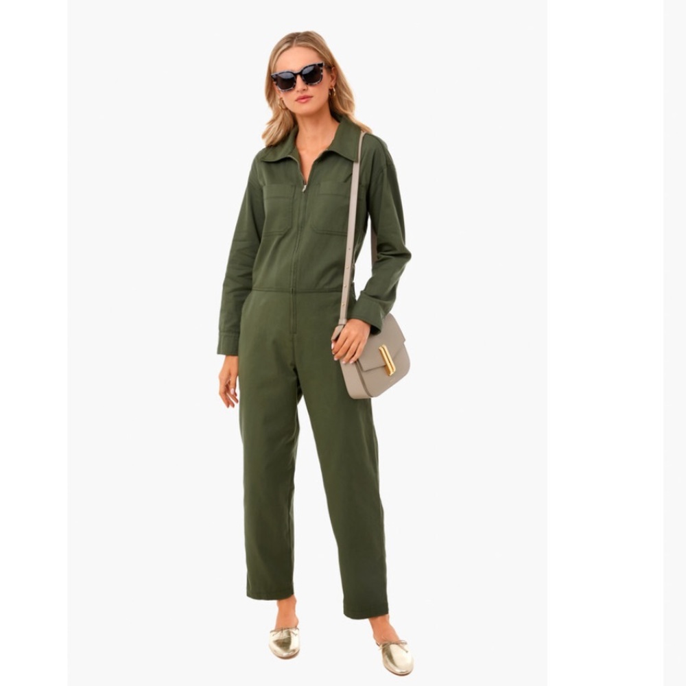 XIRENA Westynn Everglade jumpsuit, green, NWT